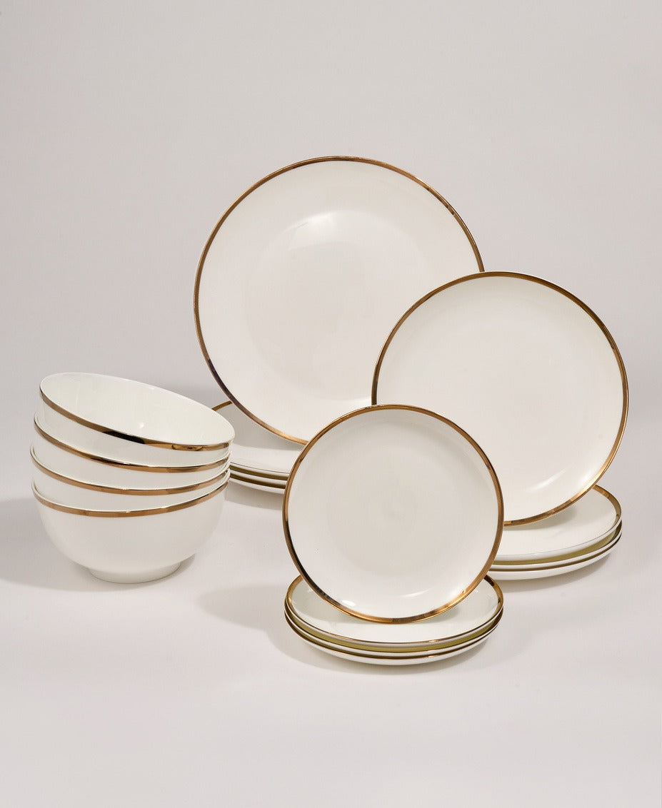 Nola Bone China 16pc Dinnerware Set