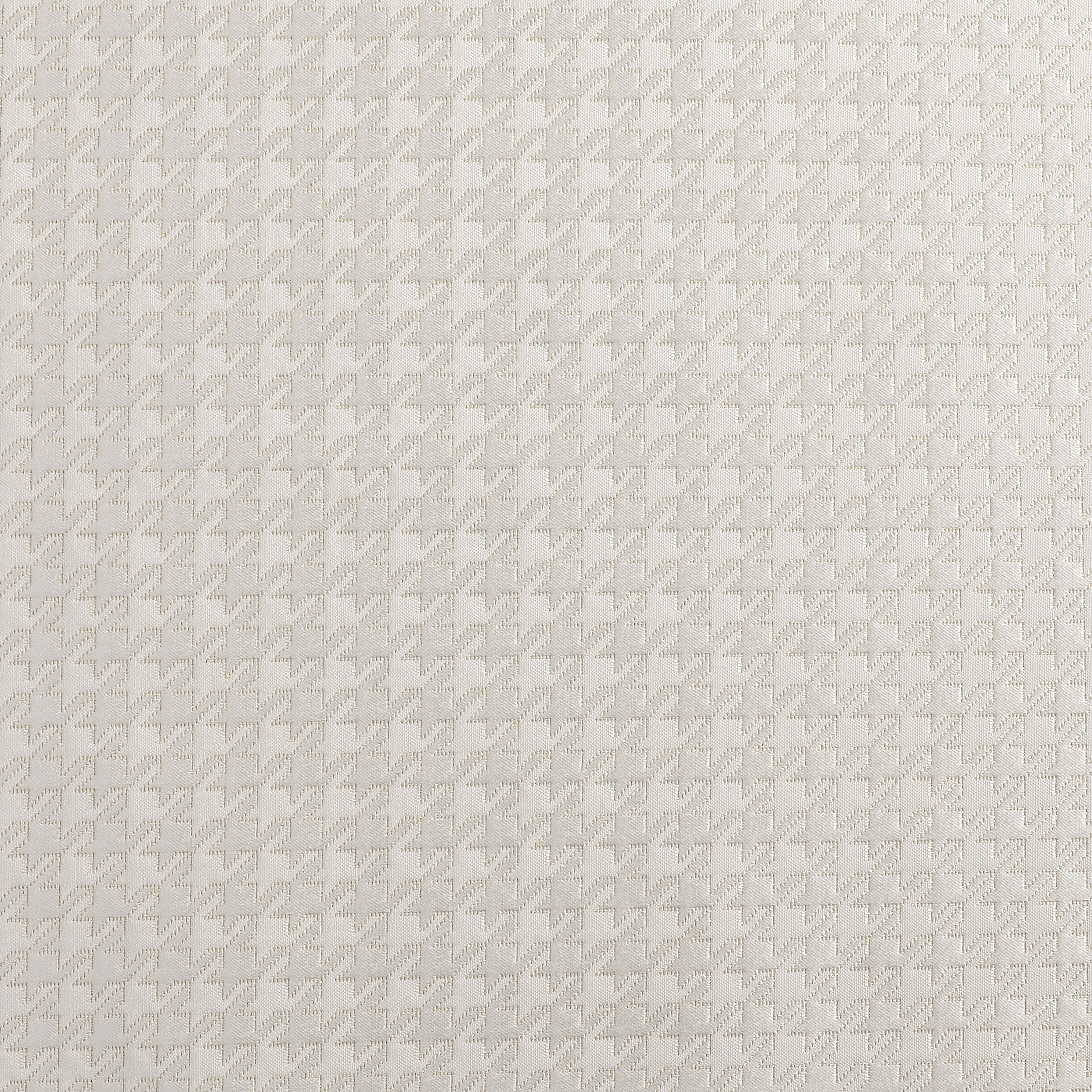 TC1374  White Gold Jacquard Houndstooth Tablecloth