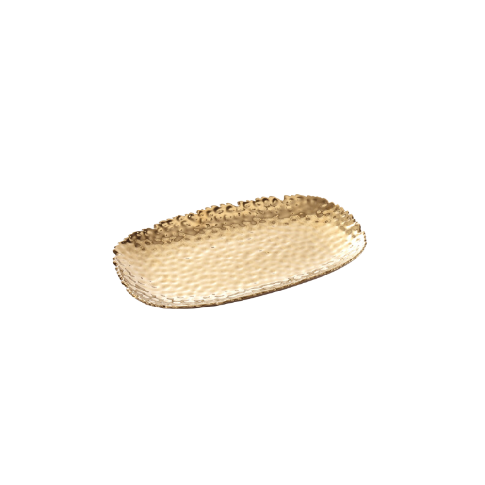 Small Gold Rectangle Platter