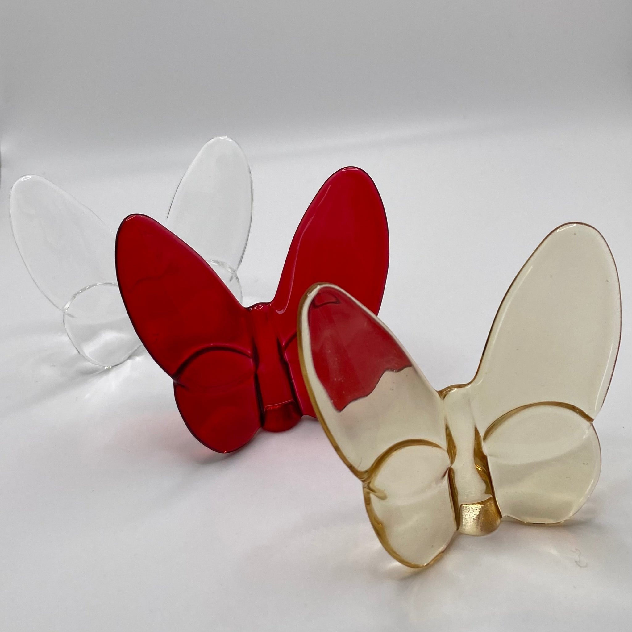 Crystal Butterfly - Red