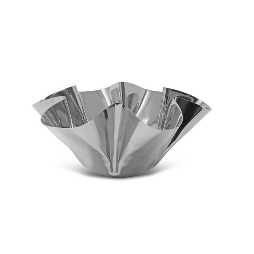 Stainless Steel Crushed Bowl - Large